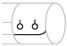 Two Button Rounded
