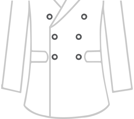 Double Breasted - 6 button